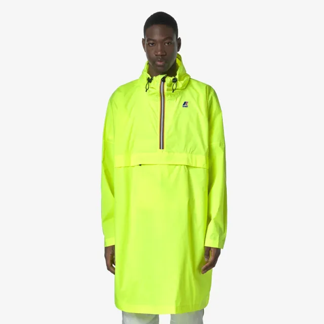 K-Way Le Vrai Fortune poncho galben ploaie lung
