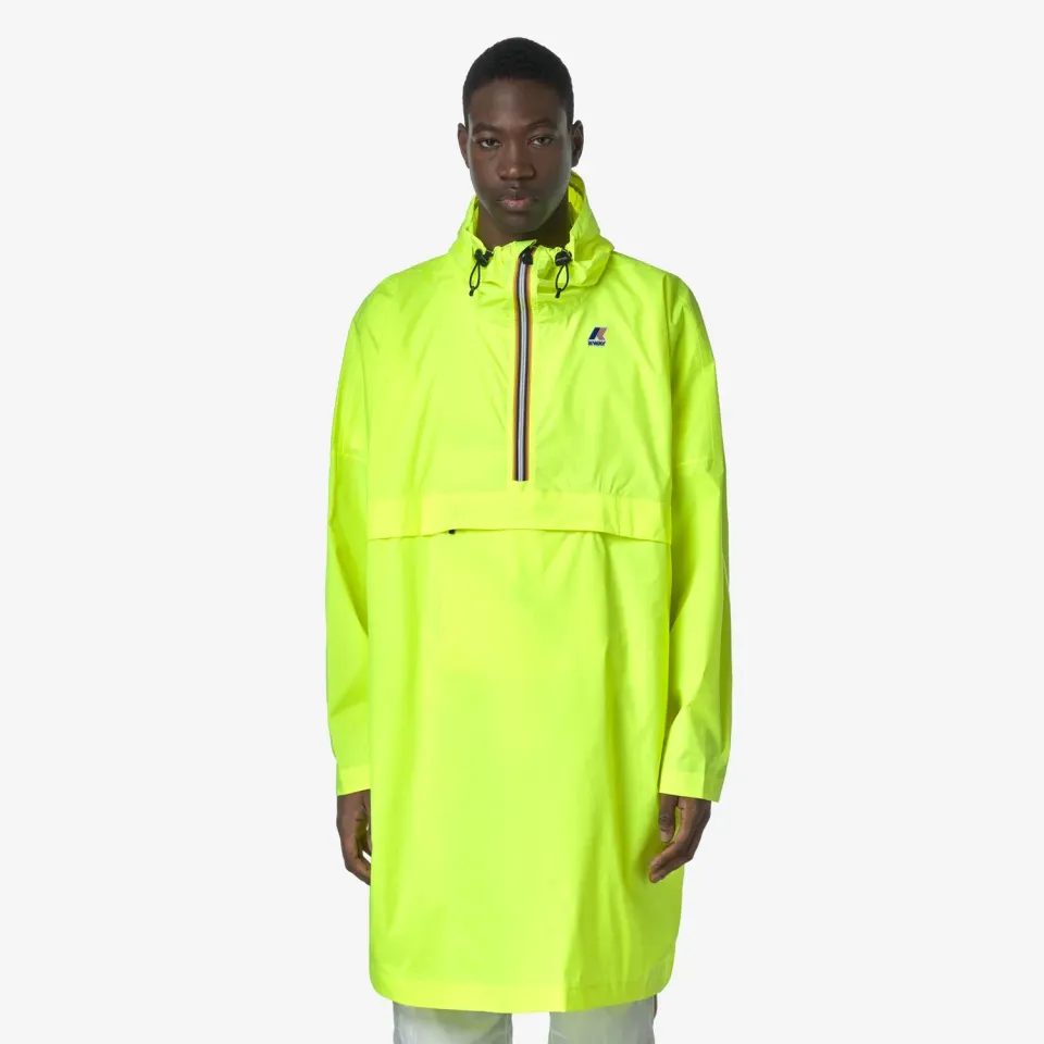 K-Way Le Vrai Fortune poncho galben ploaie lung