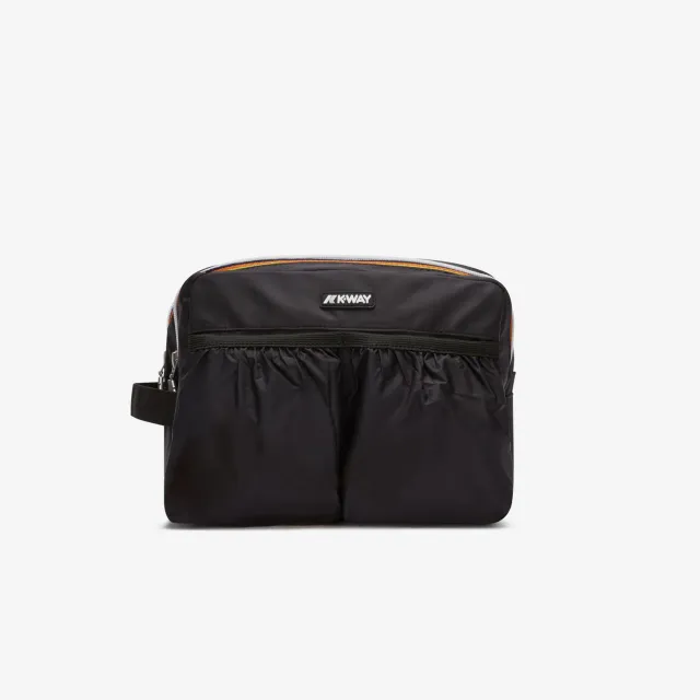 K-Way Albas beauty case negru pure impermeabil