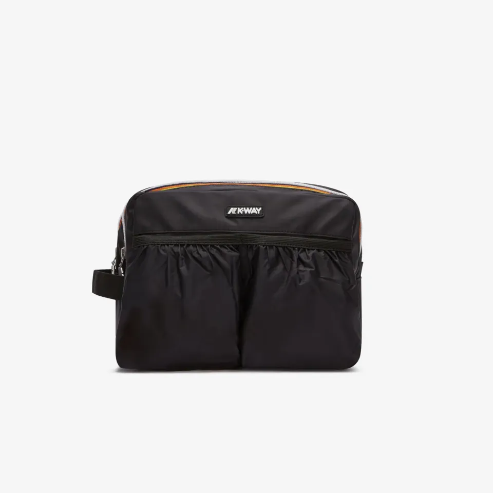 K-Way Albas beauty case negru pure impermeabil