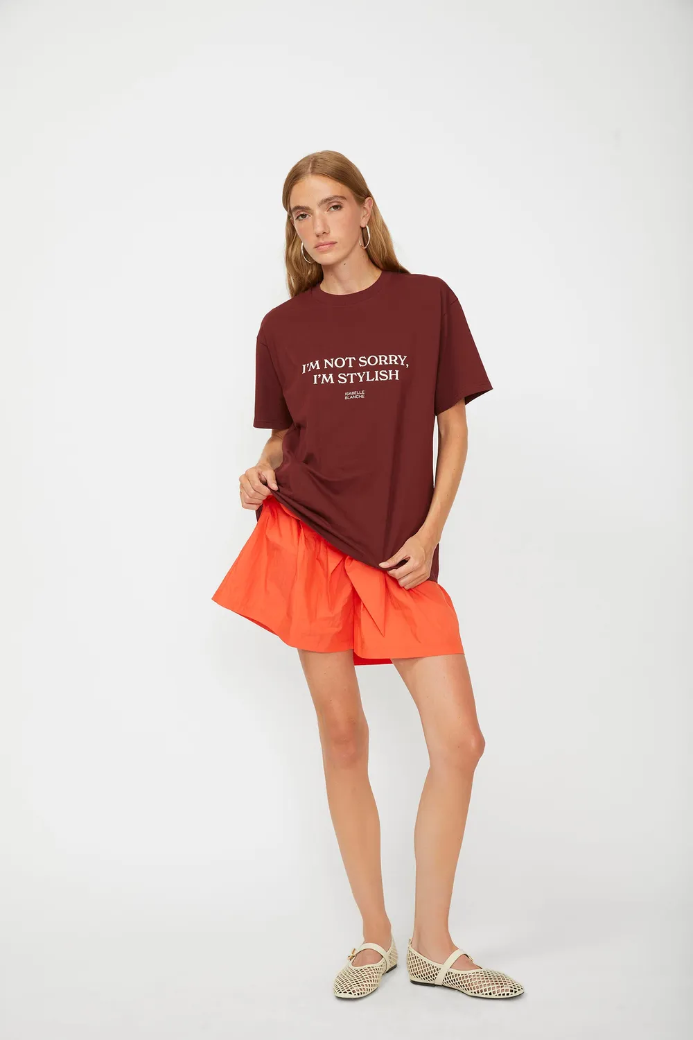 Isabelle Blanche tricou bumbac print stylish