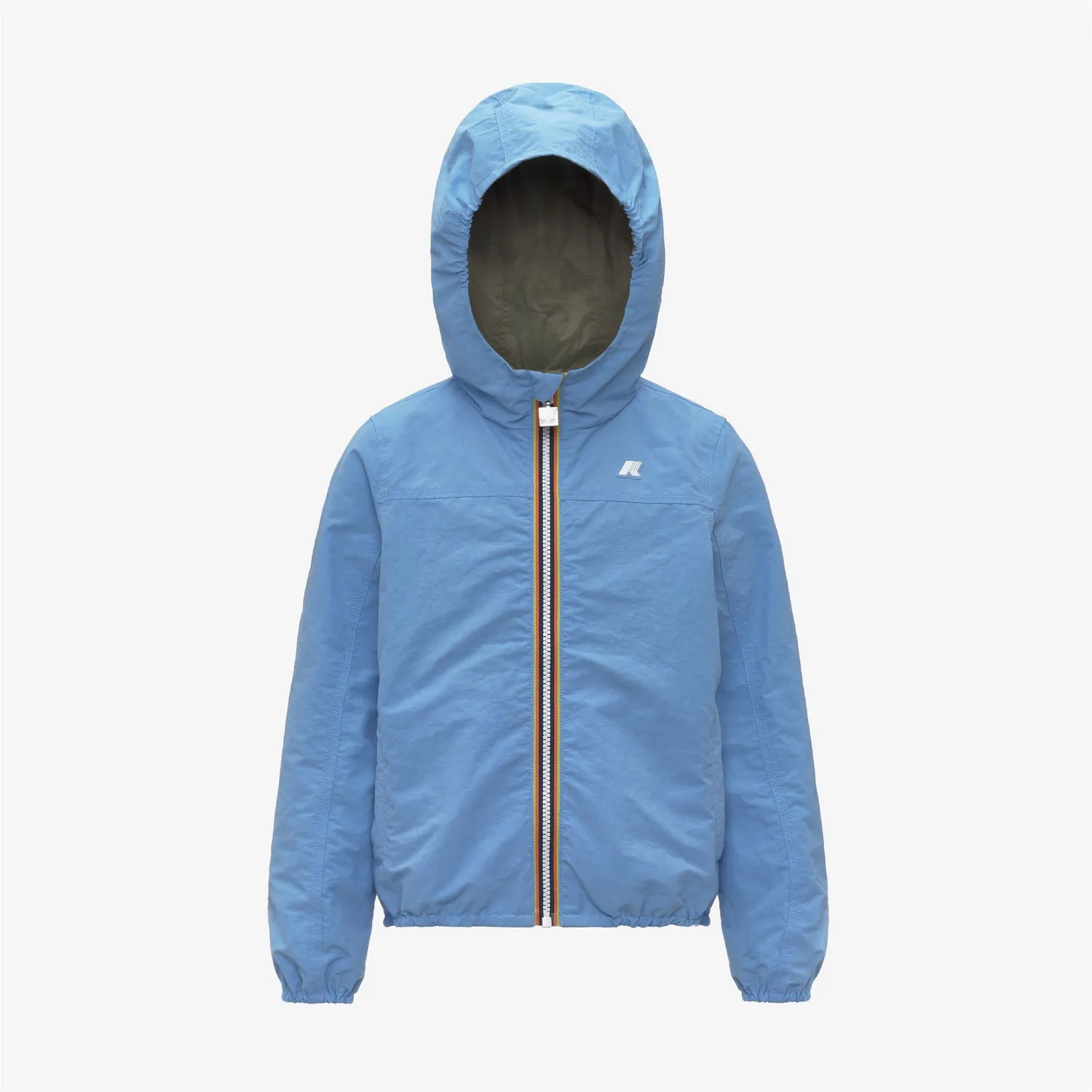 K-Way Jake Cotton Double geacă băiat bleu reversibilă