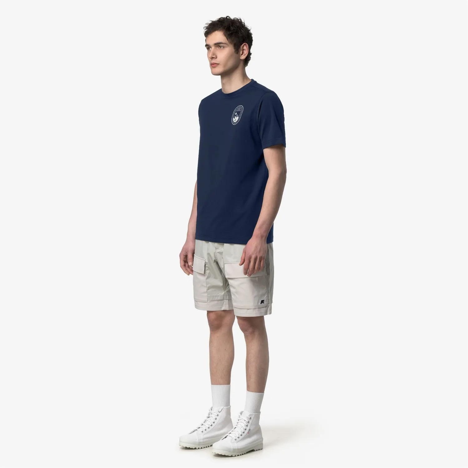 K-Way Graphel tricou bărbați albastru quick-dry poliester