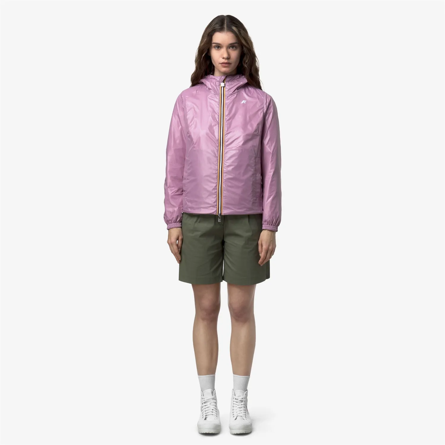 K-Way Lil 2.0 Plus.2 Double Geacă Scurtă Reversibilă