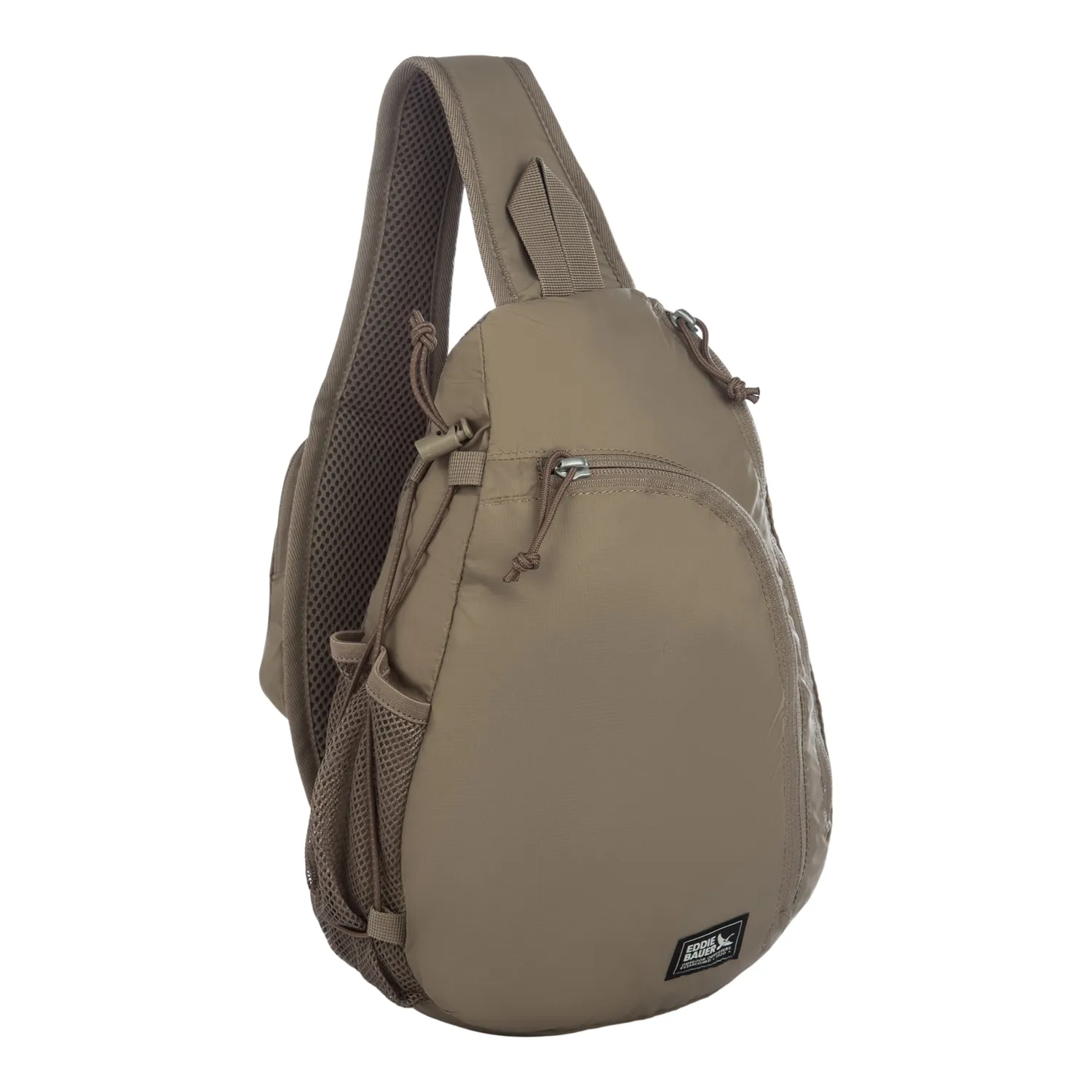 Eddie Bauer Ripstop Sling rucsac 8L negru nailon usor