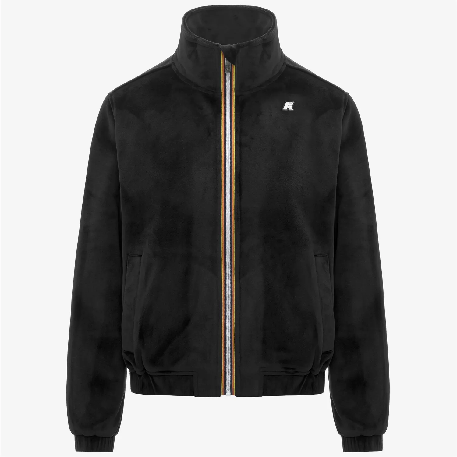 K-Way Viviette Velour Polar geacă damă Negru călduroasă