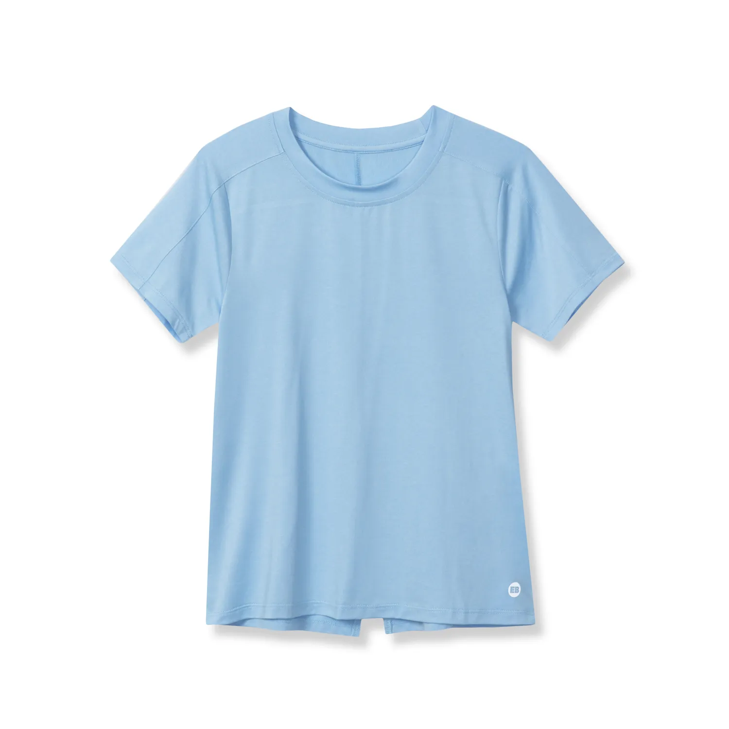 Eddie Bauer Trail Tie-Back tricou fete Super Pink respirabil