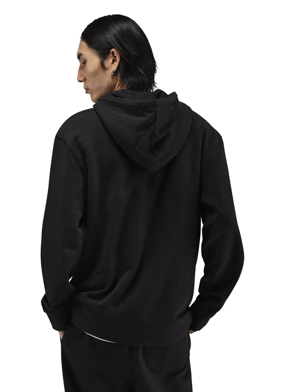 Alpha Industries Essential French Terry Gen II hanorac Negru bumbac