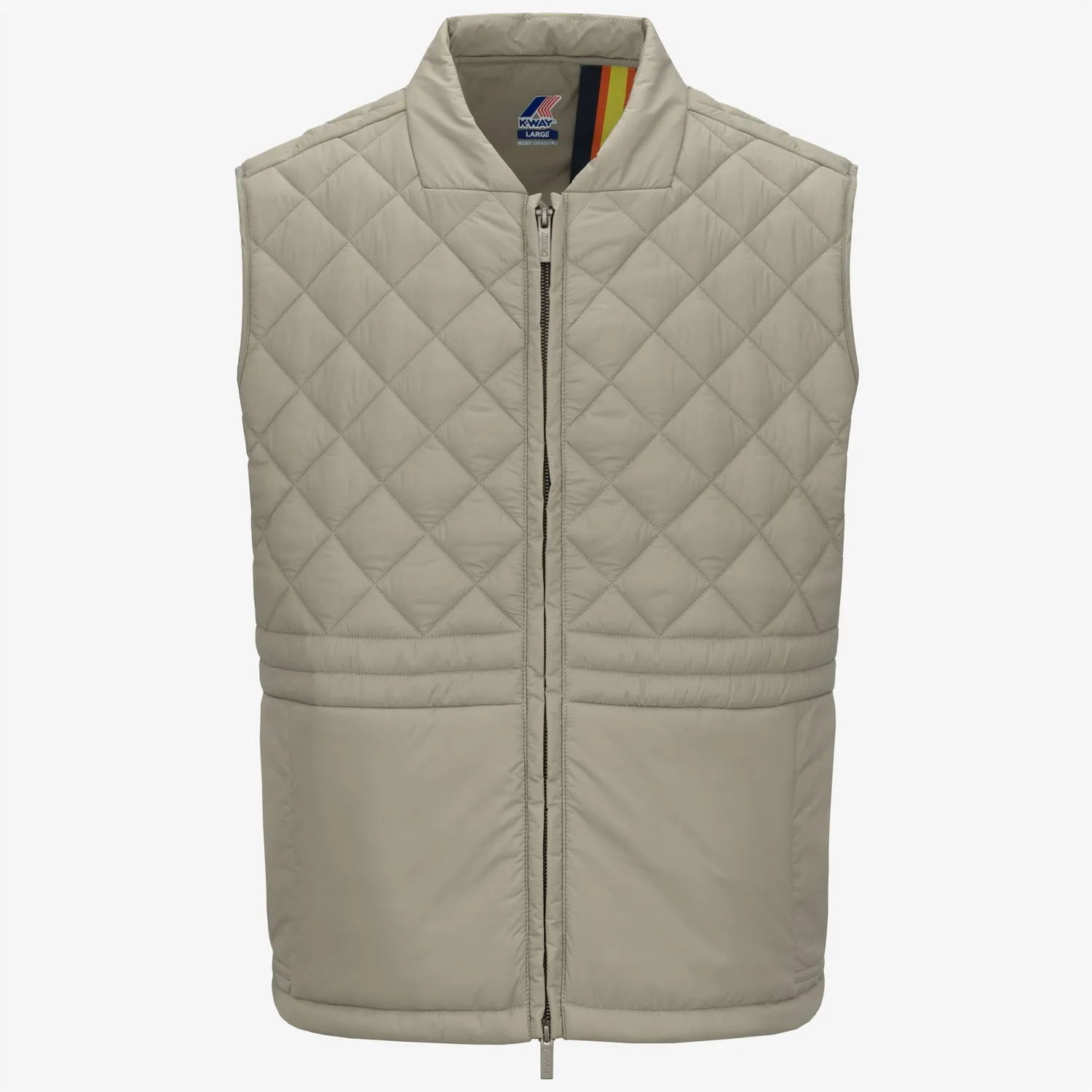 K-Way Barnes Premium Warm vesta barbati verde oak matlasata