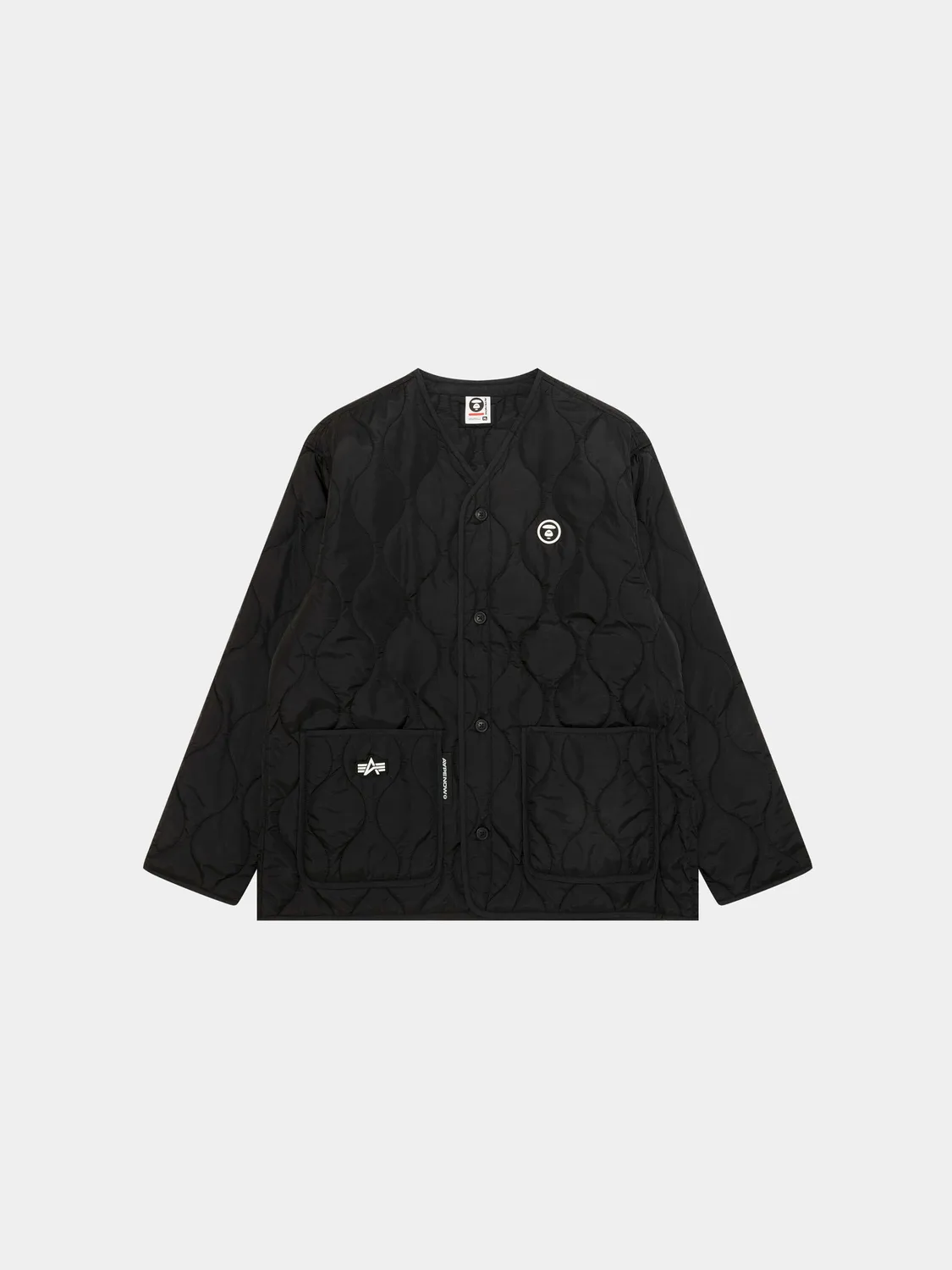 AAPE Alpha Liner geacă Sage streetwear