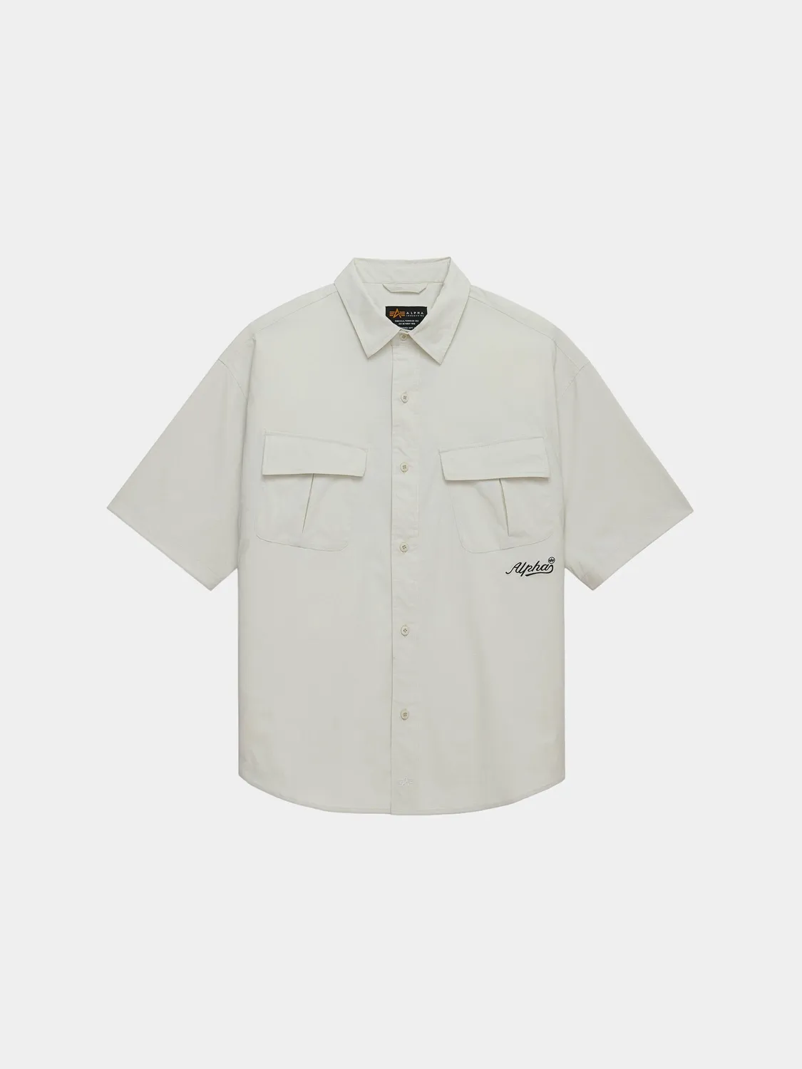Alpha Industries Fatigue Relaxed camasa Black cu buzunare cargo