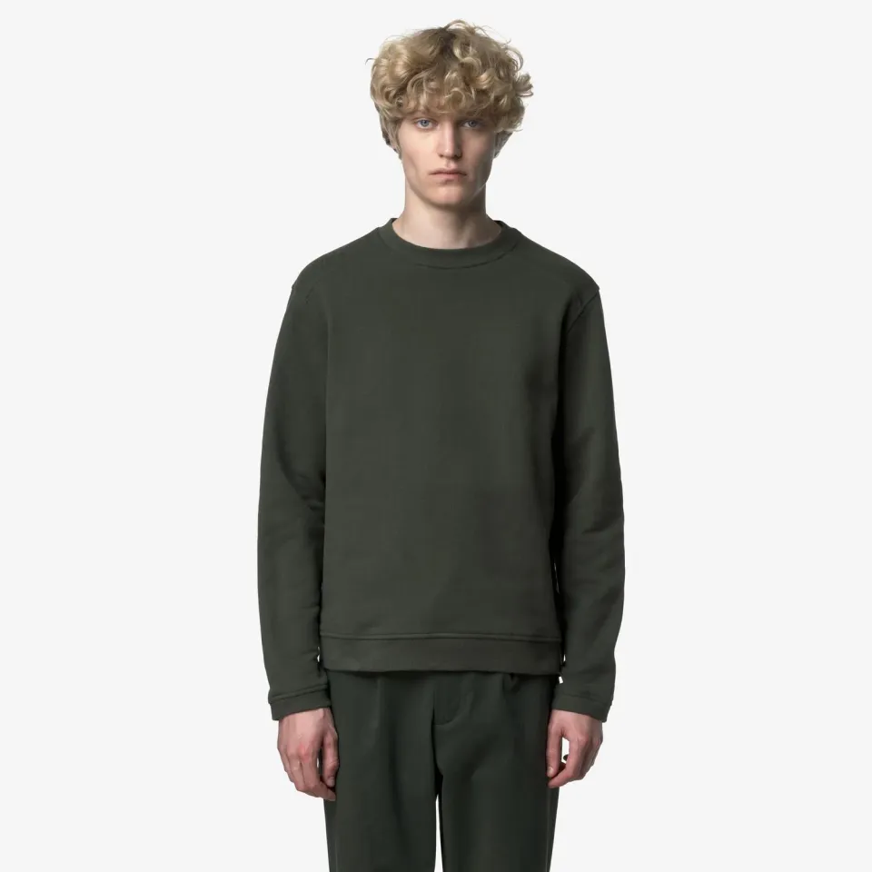 K-Way Perruel Cotton Cashmere hanorac barbati verde bumbac
