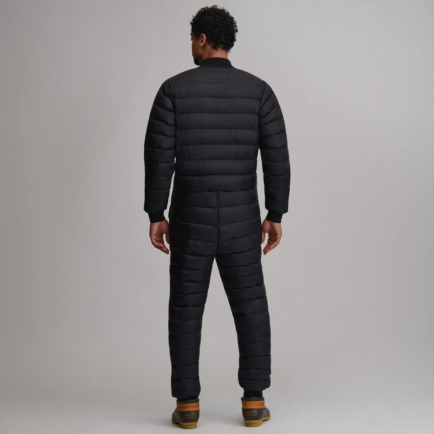 Eddie Bauer Eddie's Camp salopeta barbati puf neagra calduros