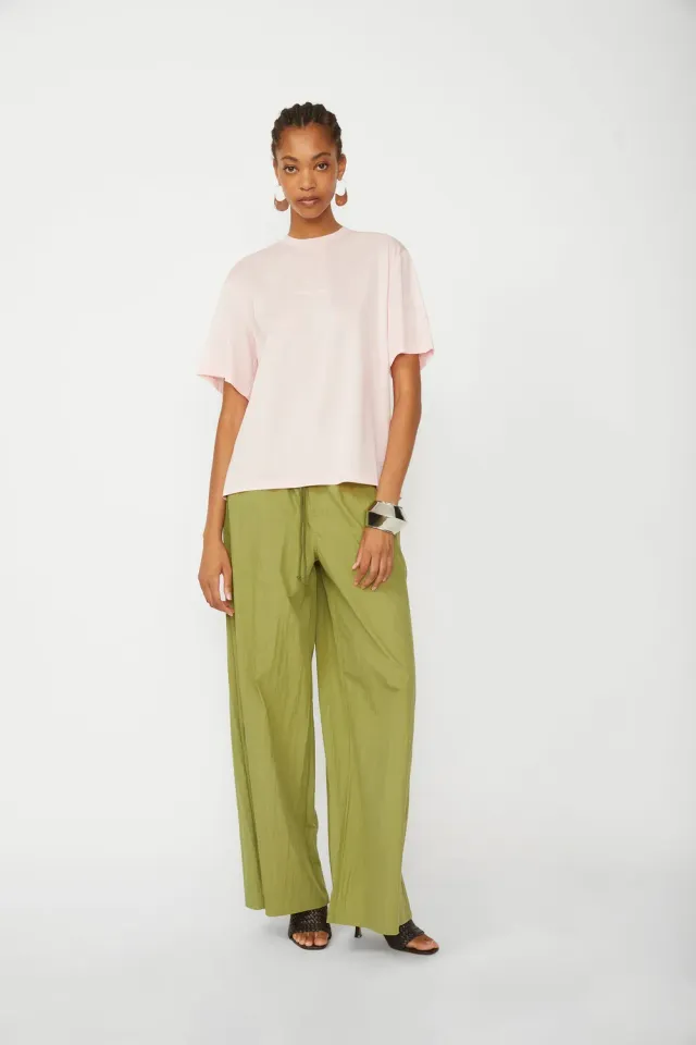 Isabelle Blanche T Shirt tricou damă roz cu perle