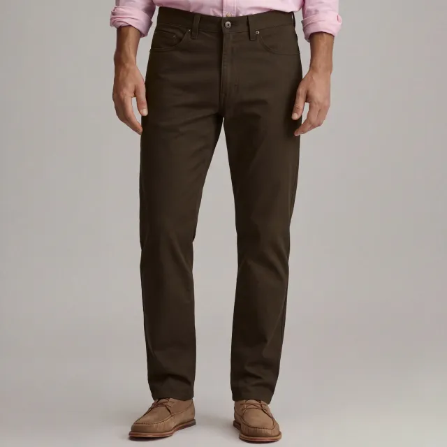 Eddie Bauer Eddie's Corduroy pantaloni bărbați catifea maro