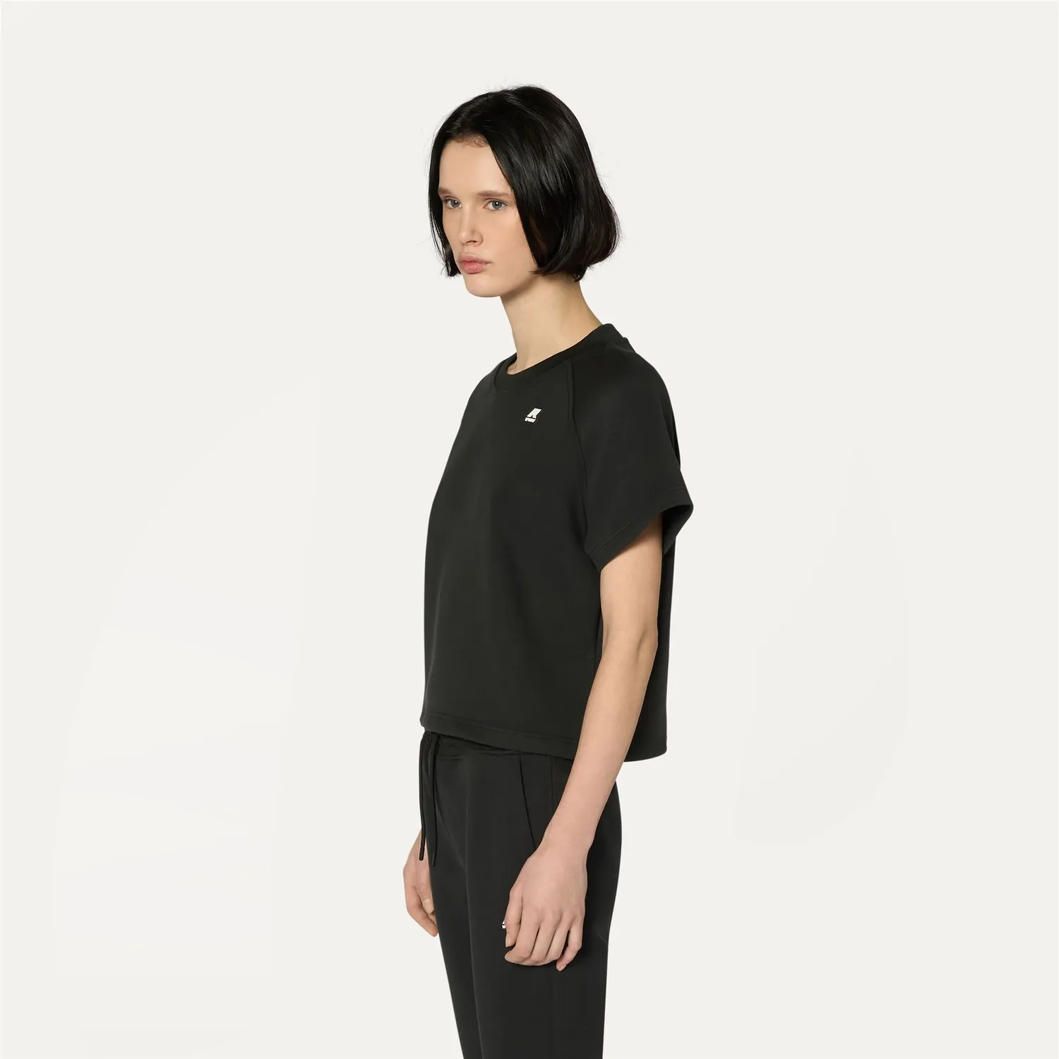 K-Way Guendaline tricou dama Black Pure scuba