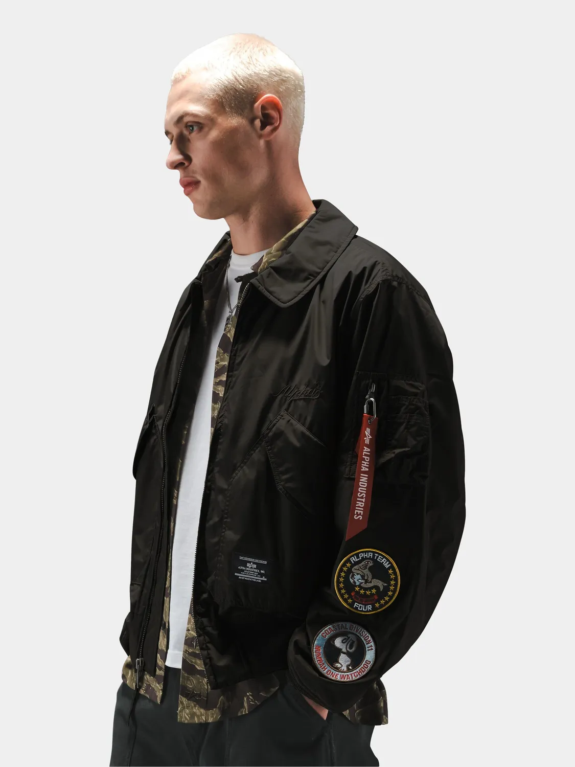 Alpha Industries CWU 36/P geaca bomber neagra