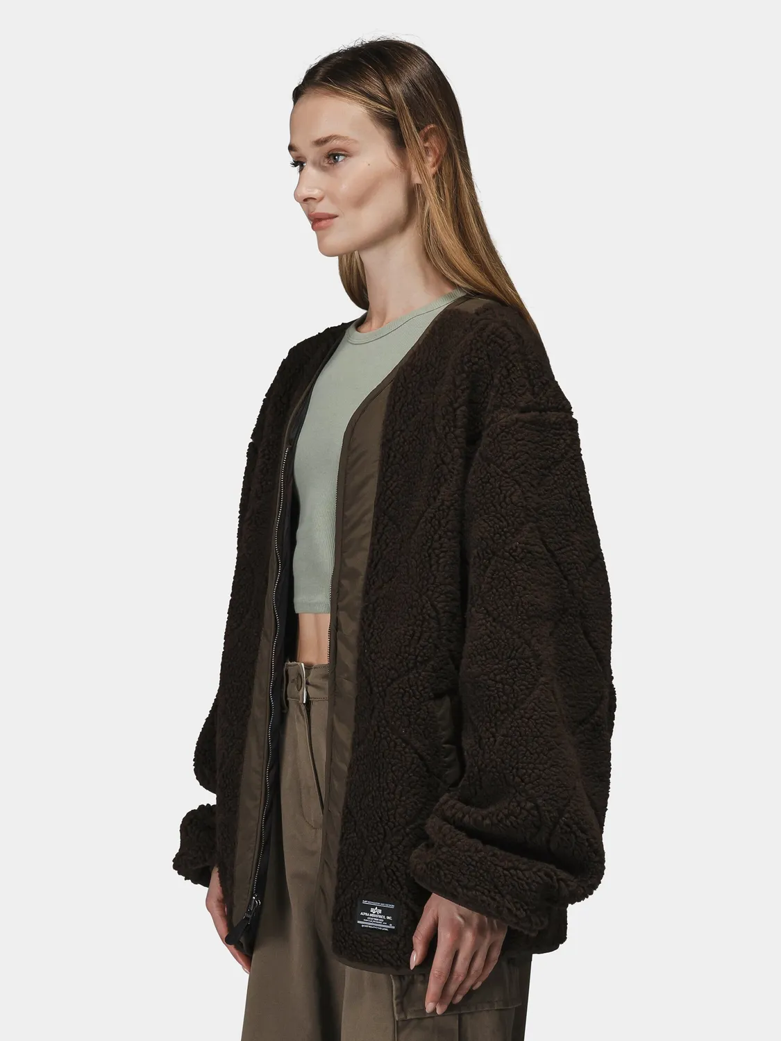 Alpha Industries M-65 Liner geaca reversibila espresso
