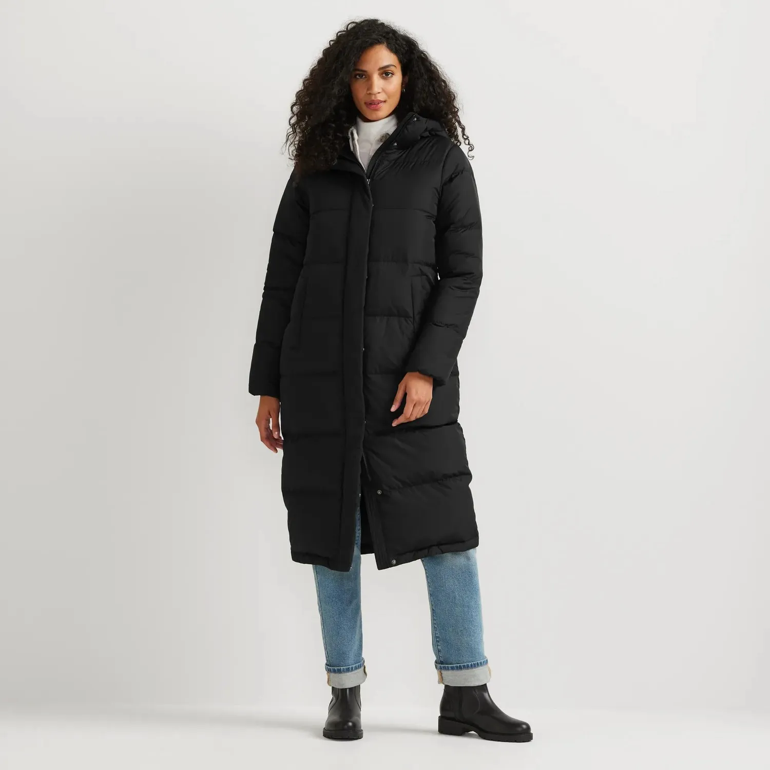 Eddie Bauer Ketchum Down palton dama Negru puf 650