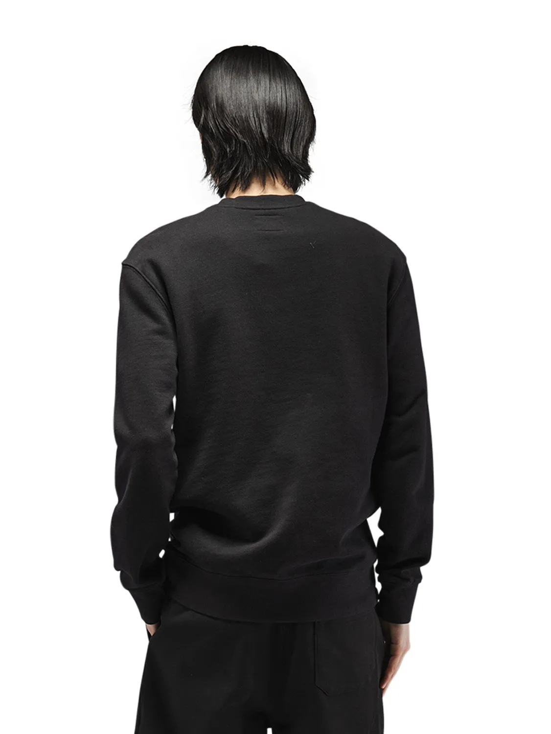Alpha Industries Essential French Terry Crewneck Gen II hanorac negru bumbac