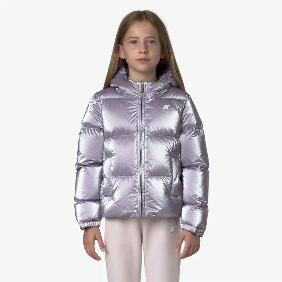 K-Way Lethille Thermo Pearly geacă fete mov puf