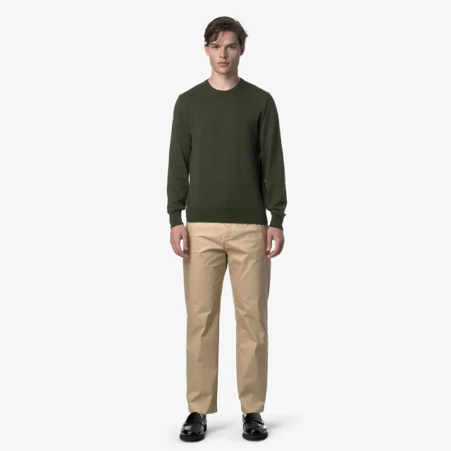 K-Way Ralph Twill Tech pantaloni chino Beige Rope slim