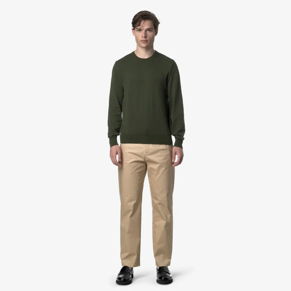 K-Way Ralph Twill Tech pantaloni chino Beige Rope slim