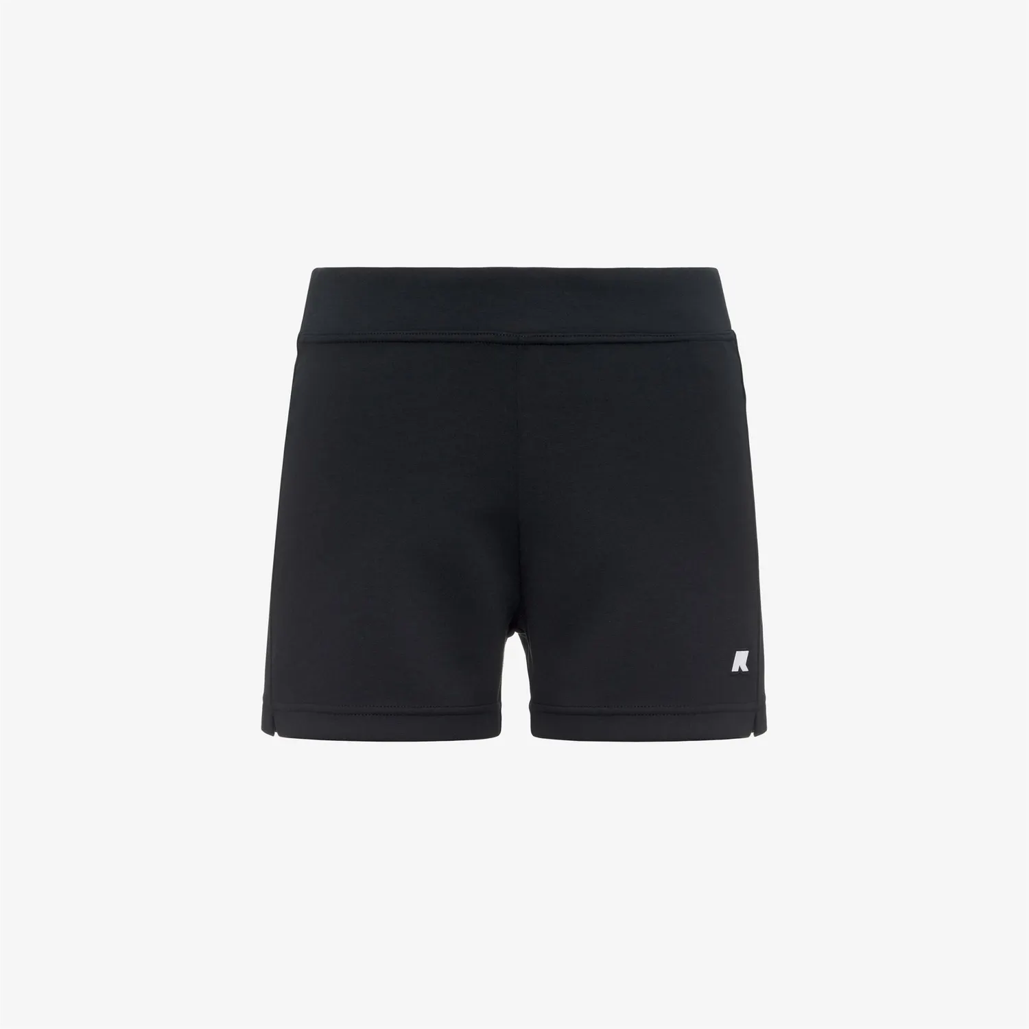 K-Way Rikelle pantaloni scurti negri bumbac elastic