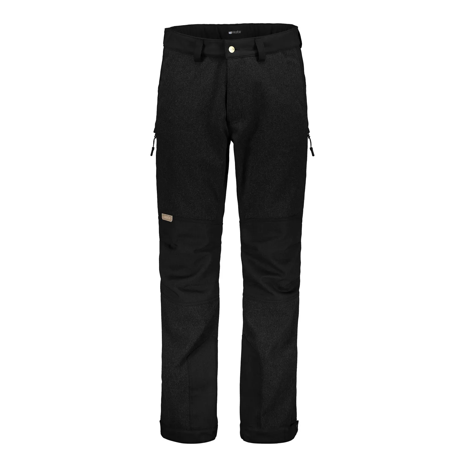Sasta Anton Wool pantaloni Dark Forest lana reciclata