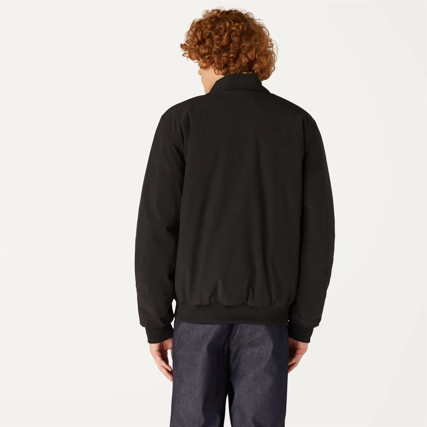K-Way Arsene Warm Double geaca neagra reversibila