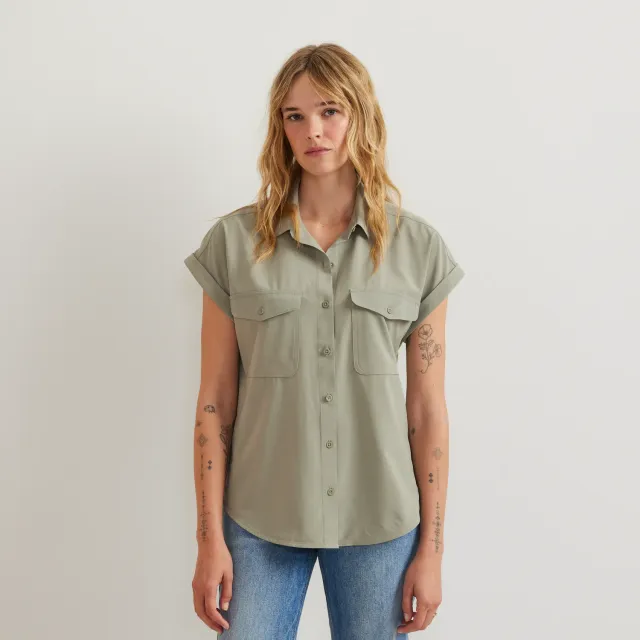 Eddie Bauer Departure camasa dama neagra UPF50