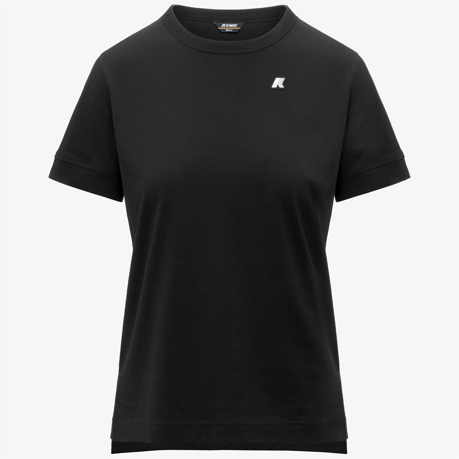 K-Way Emel Jersey tricou damă negru din bumbac