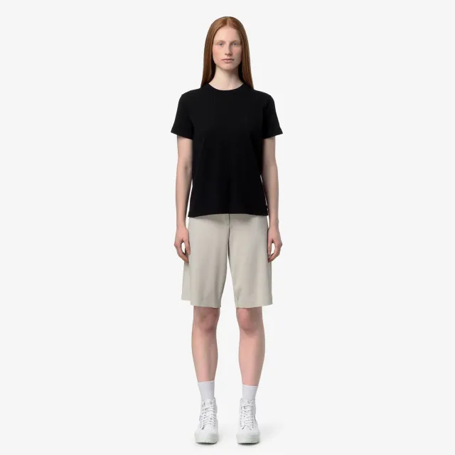 K-Way Lascaux pulover dama negru bumbac