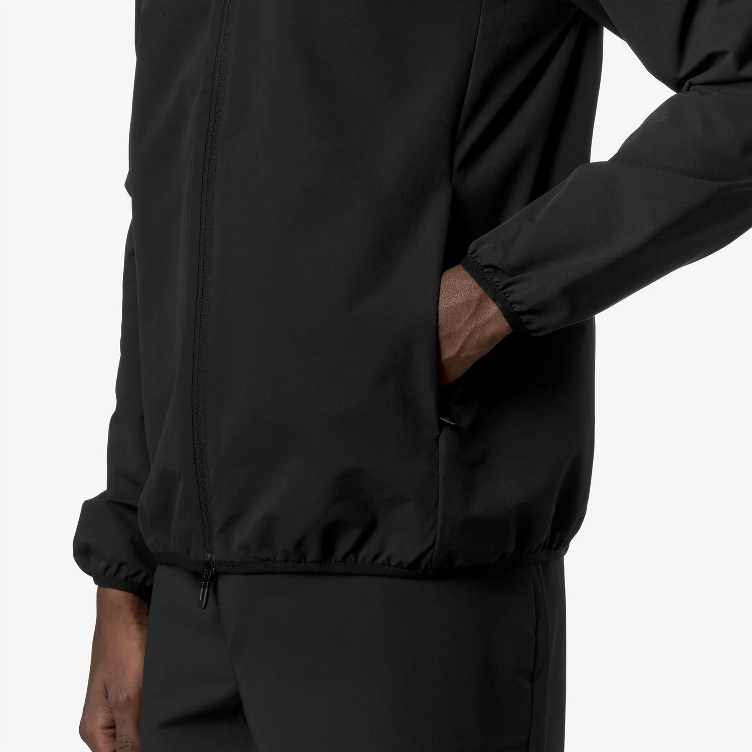 K-Way Journeer Travel hanorac unisex negru fleece