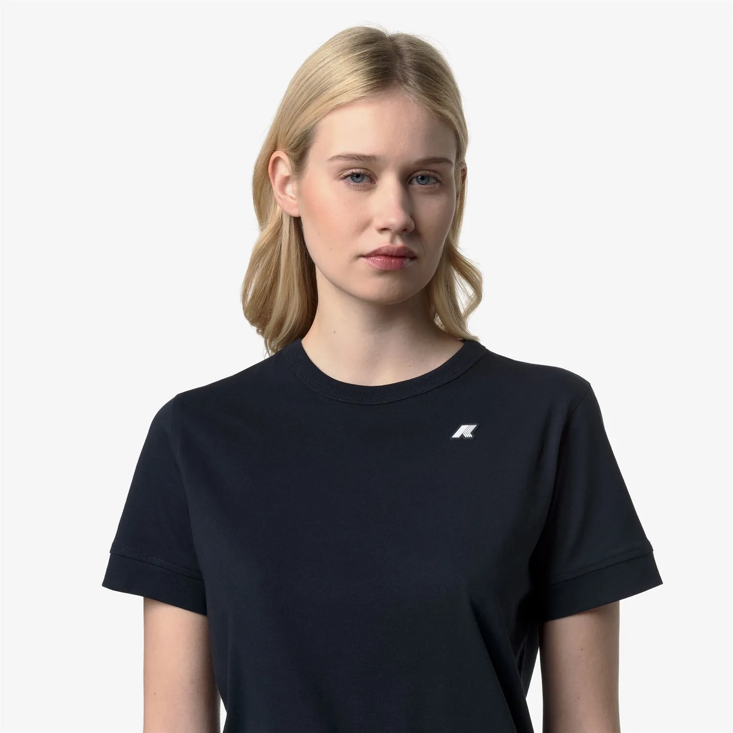 K-Way Emel tricou dama albastru din bumbac