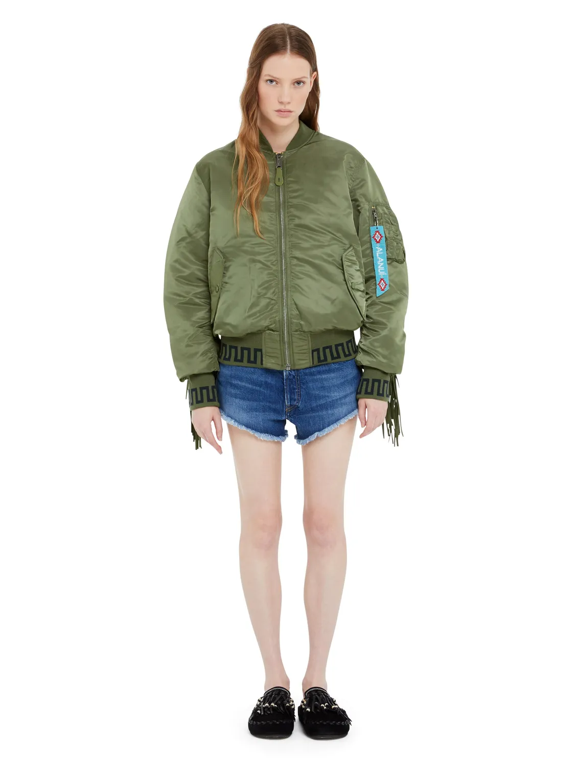 Alpha Industries Alanui MA-1 geaca bomber sage