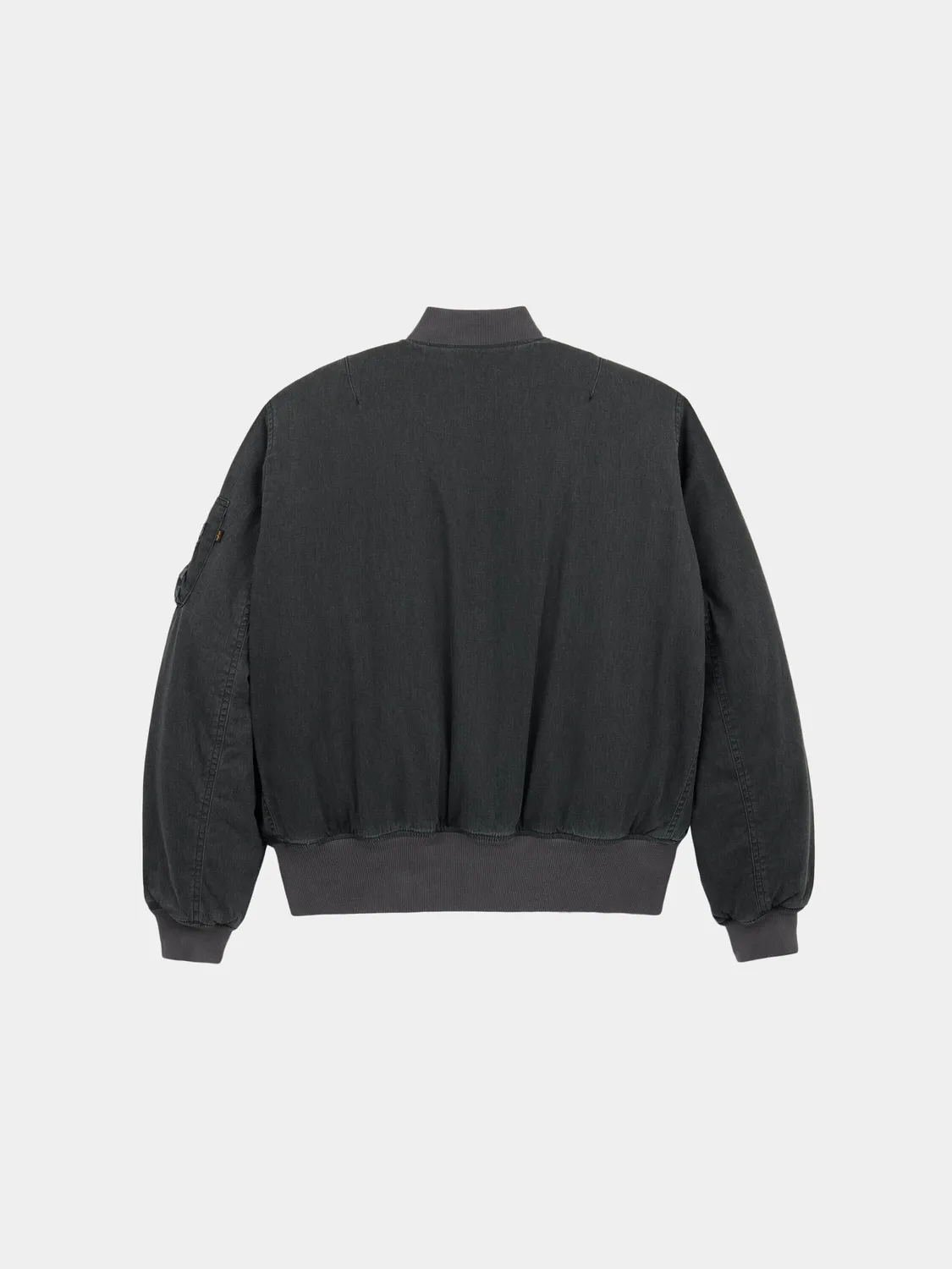 Alpha Industries MA-1 Cotton bomber negru reversibil