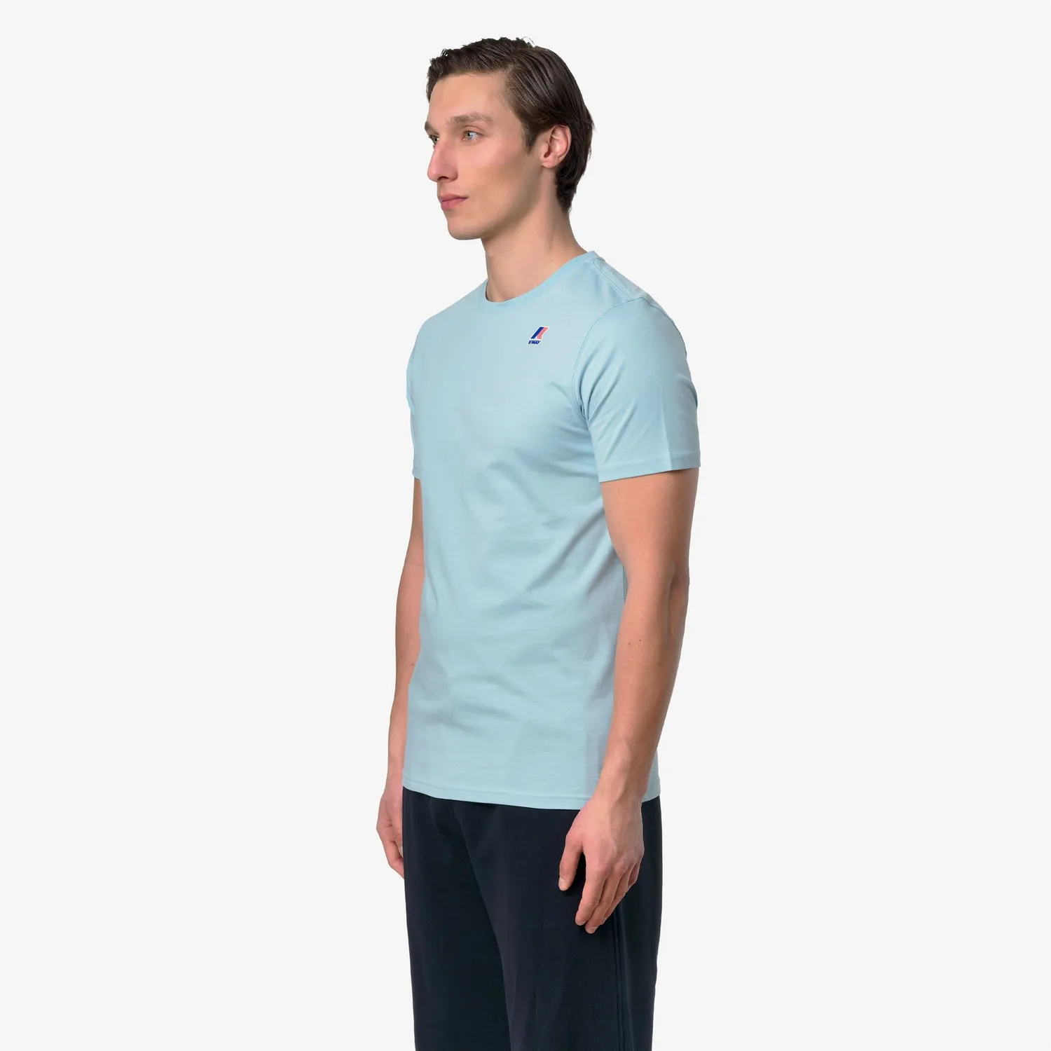K-Way Leonide tricou bumbac Blue Dream packable