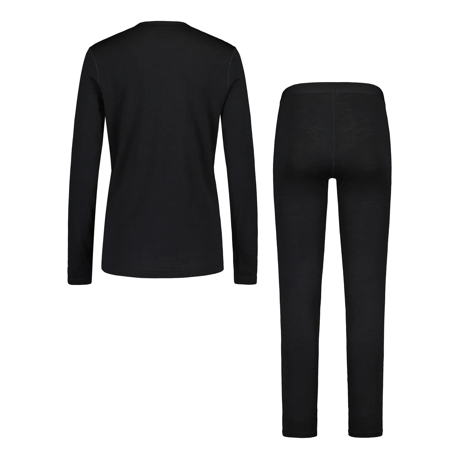 Sasta MerinoBase 180 set lenjerie dama Negru lana