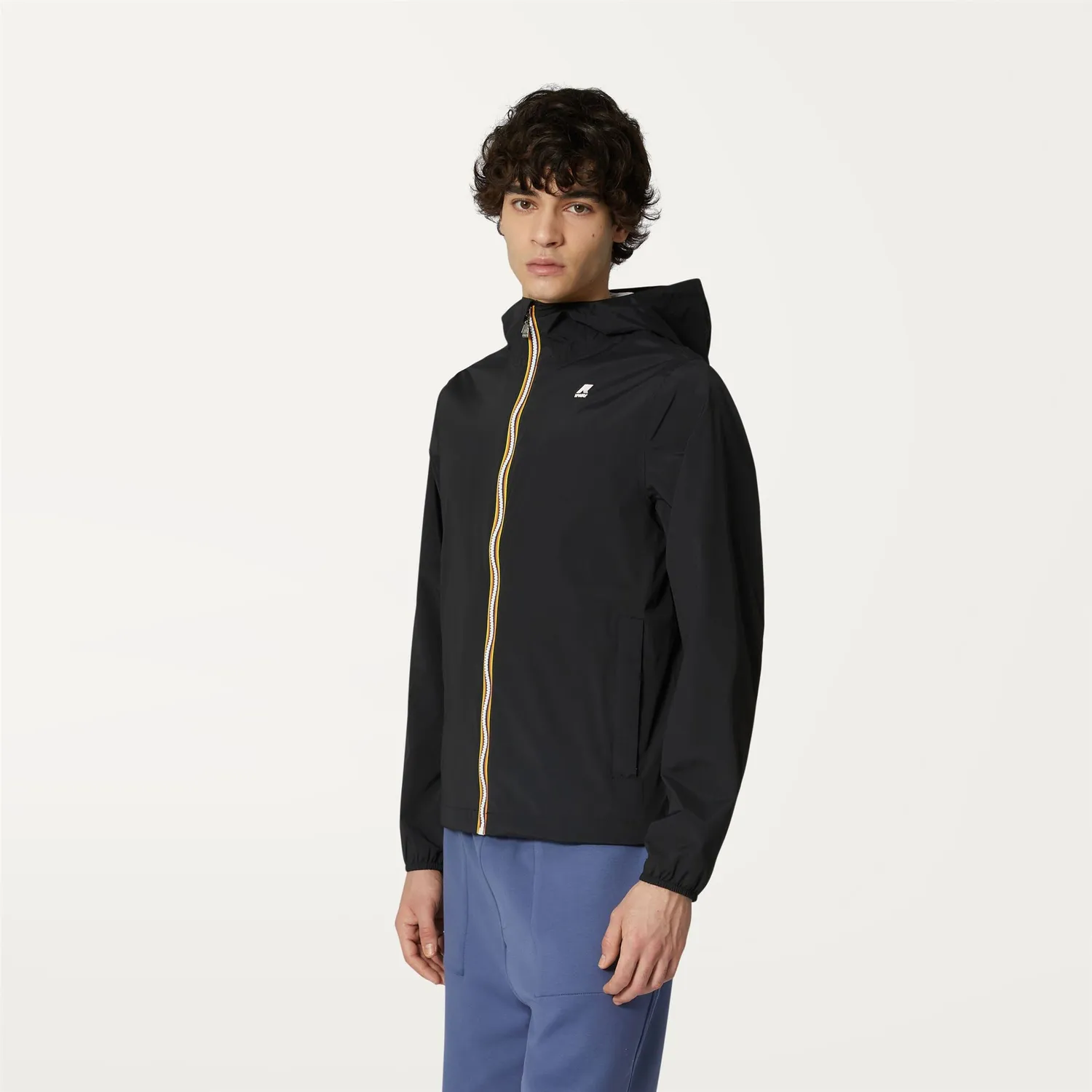 K-Way Jack Stretch Nylon Jersey geaca barbati negru