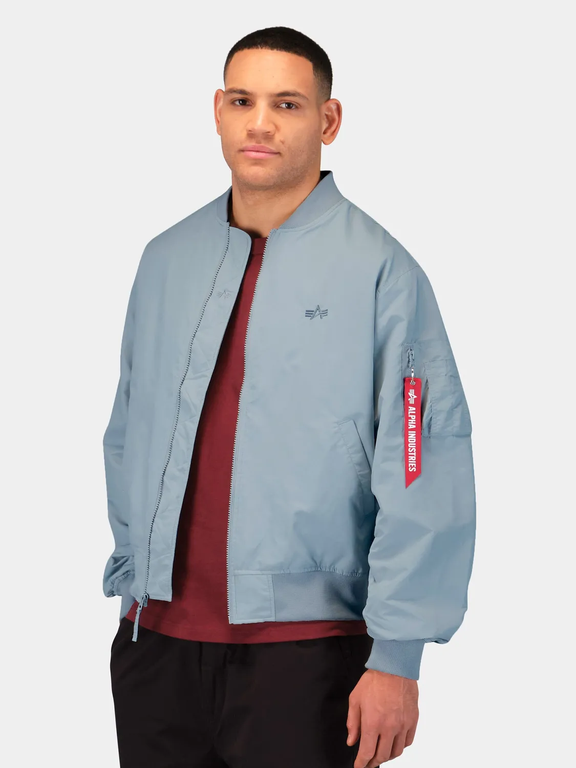 Alpha Industries L-2B Hunter geaca gri impermeabilă