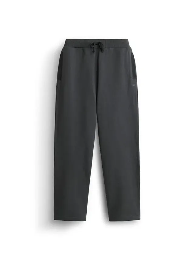 Alpha Industries Essential pantaloni trening gri french terry