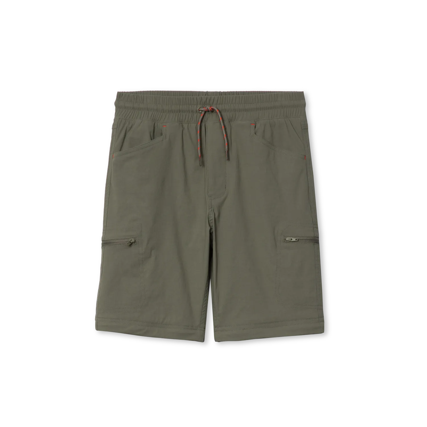 Eddie Bauer Ranger Zip-Off Convertible Jogger pantaloni baieti verde drumetie