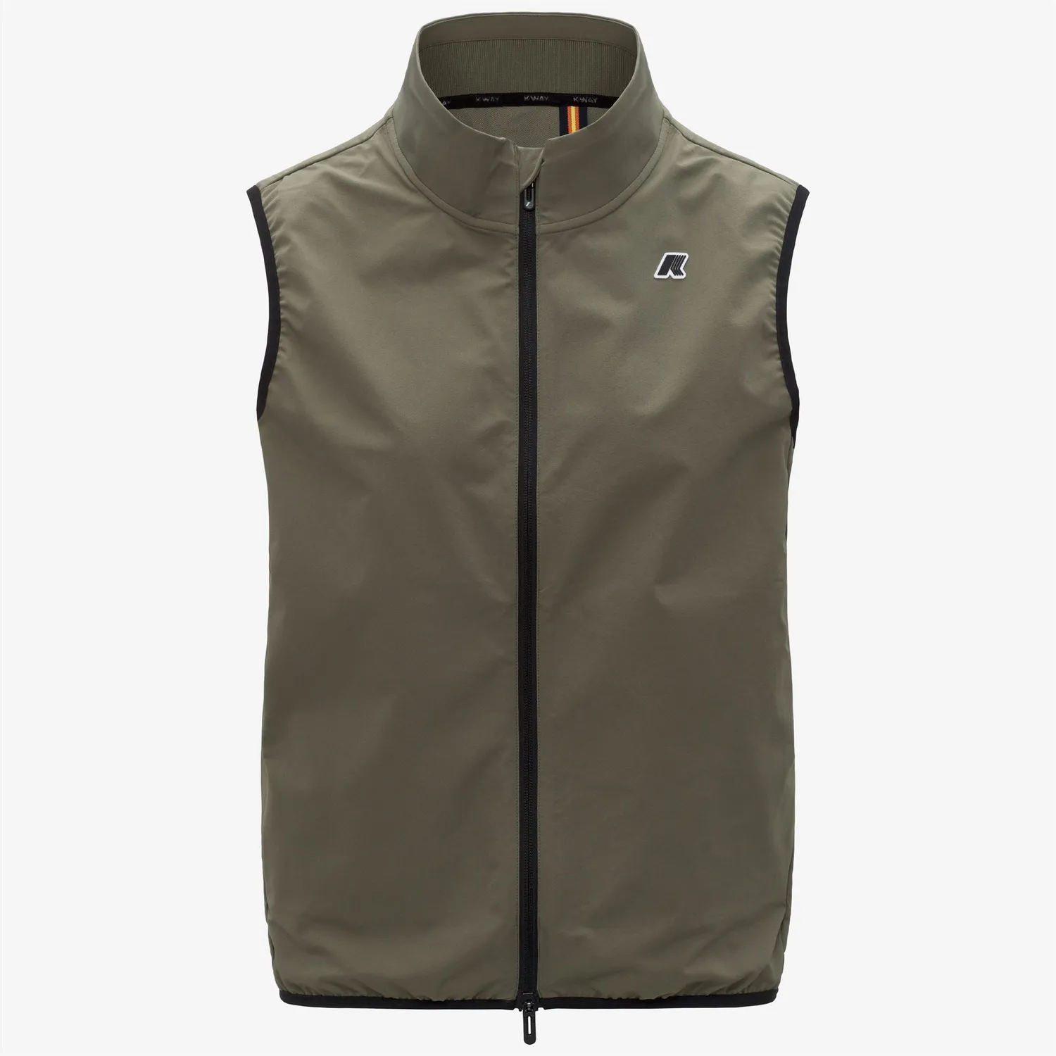K-Way Flaner Travel vesta unisex verde fleece