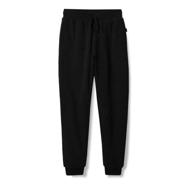 Eddie Bauer Camp Fleece pantaloni jogger Black caldurosi
