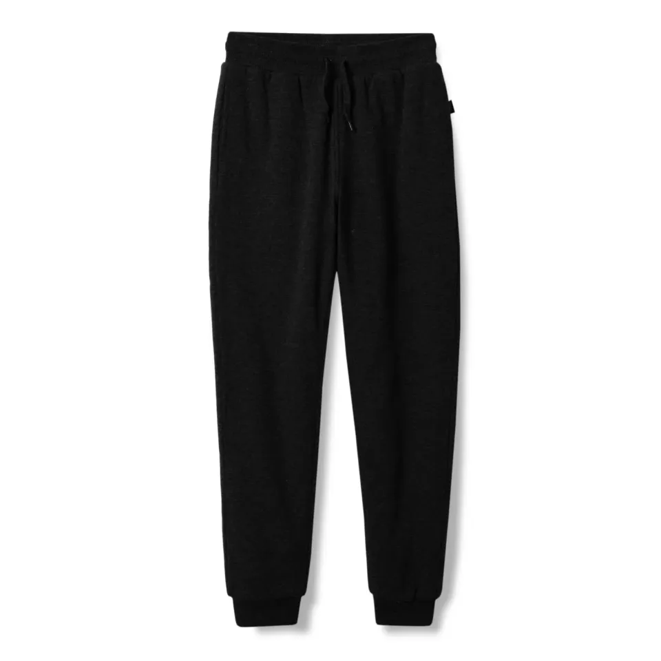 Eddie Bauer Camp Fleece pantaloni jogger Black caldurosi