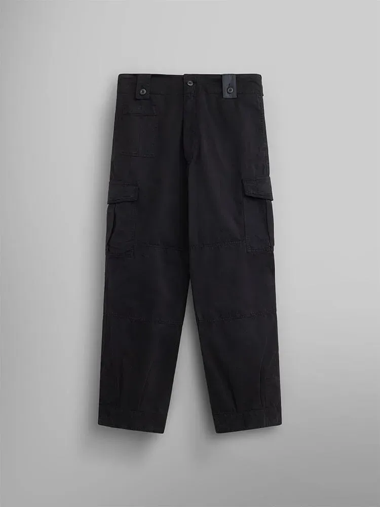 Alpha Industries M-64 pantaloni cargo negri bumbac