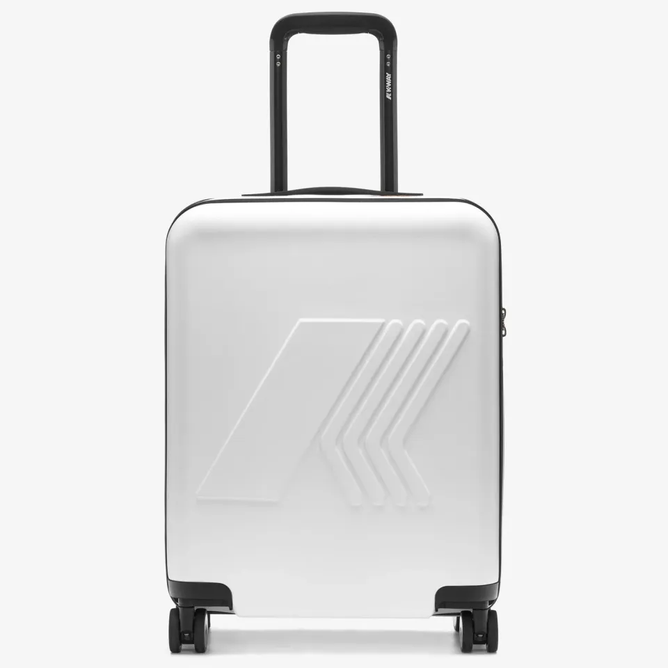 K-Way Eudoxie Logo troler cabina alb 39L rigid