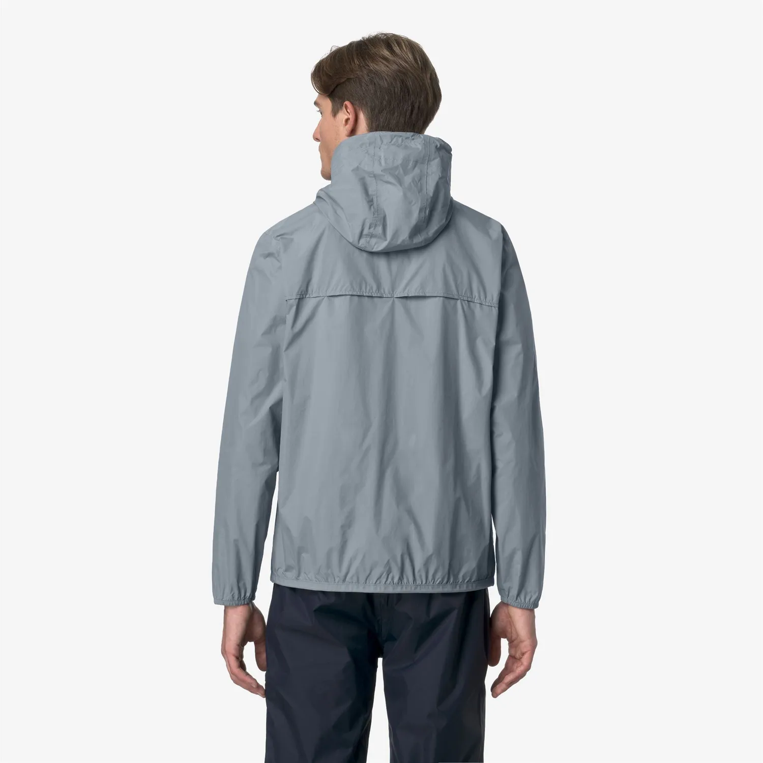K-Way Le Vrai 4.0 Claude geaca unisex gri impermeabila