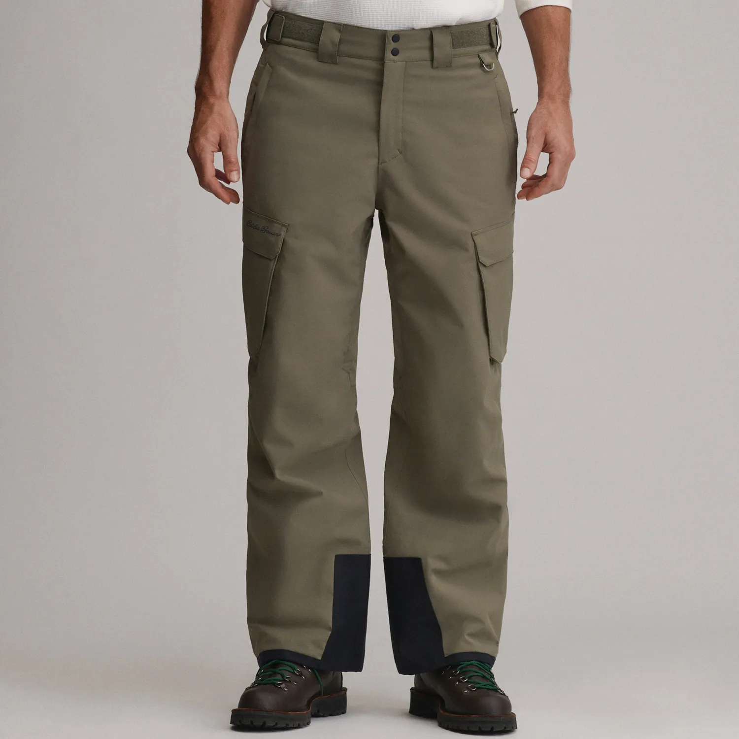 Eddie Bauer Powder Search 2.0 pantaloni schi negri impermeabili
